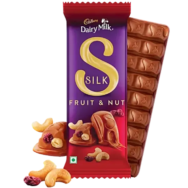 Cadbury Dairy Milk Silk Fruit N Nut Chocolate 137g