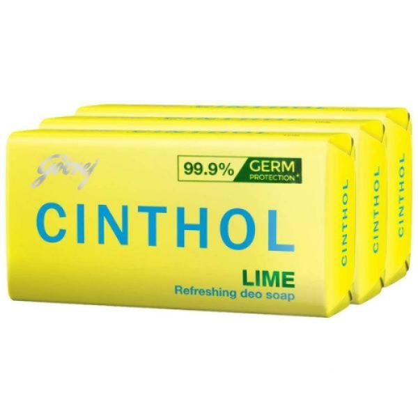 Cinthol Lime Soap 3*125g