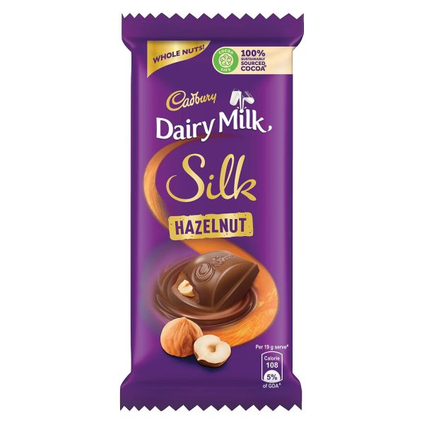 Dairy Milk Silk Hazelnut Chocolate 58g