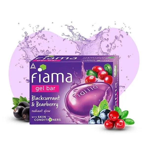 Fiama Blackcurrant & Bearberry Gel Bar 75g