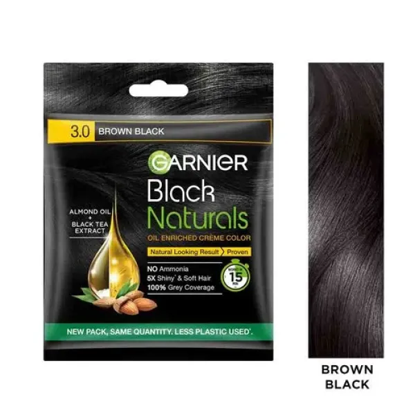 Garnier Black Naturals 3.0 Brwn Black 20ml+20g