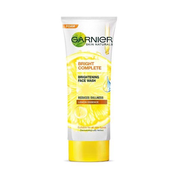 Garnier Bright Complete with Vitamin C Foam Facewash 100g