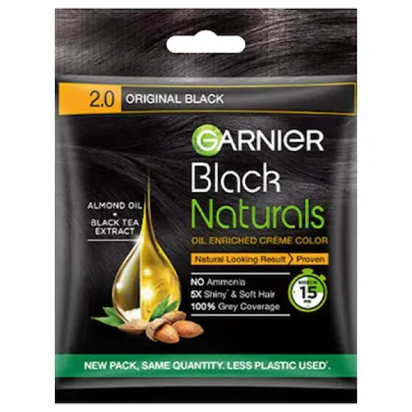 Garnier Naturals Original Black 2.0 20ml+20g