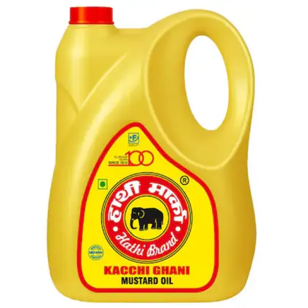Hathi Kachhi Ghani Mustard Oil 5L