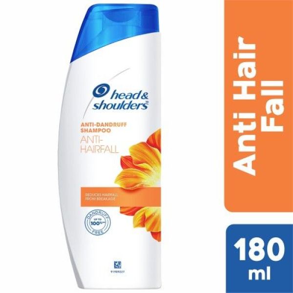 Head & Shoulders Anti Hair Fall Shampoo 180ml