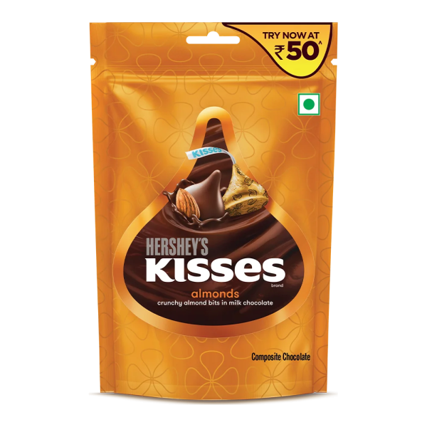 Hershey's Kissess Almonds Chocolate 33.6g