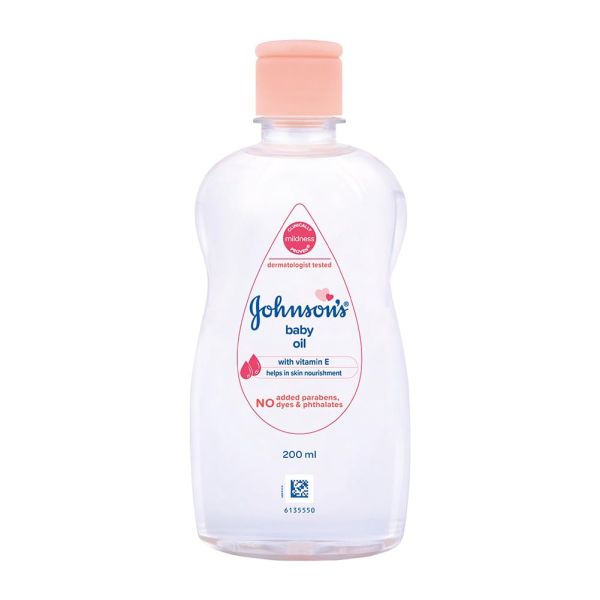 Johnson's Baby Oil with Vitamin E 200ml
