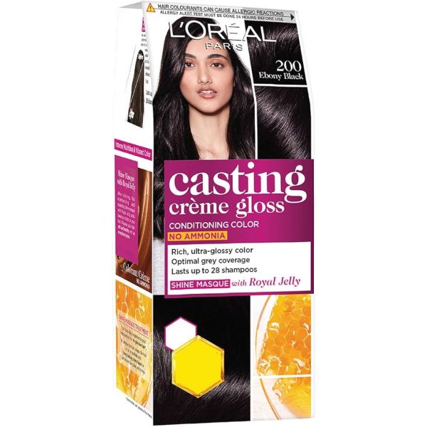 Loreal Casting Creme Gloss 20 Ebony Black 21g+24ml