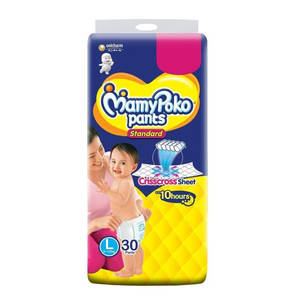 MamyPoko Standard Pants L (9-14kg) 30pc