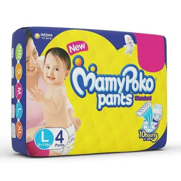 MamyPoko Standard Pants L(9-14kg) 4pants