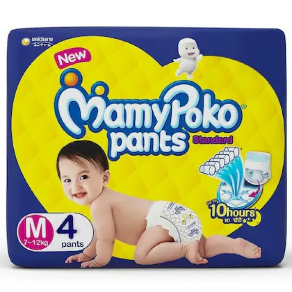 MamyPoko Standard Pants M(7-12kg) 4pants