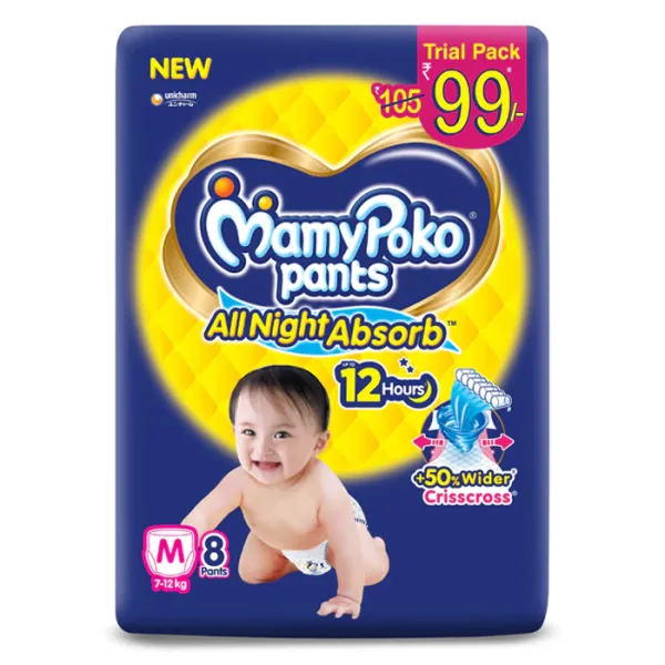 MamyPoko Standard Pants M(7-12kg) 8pants