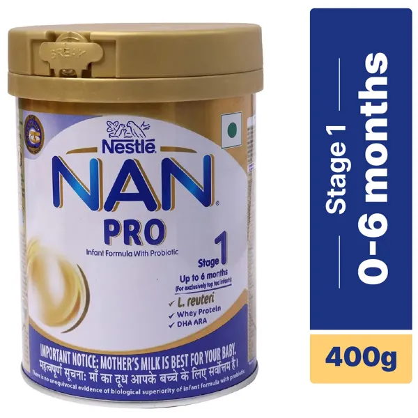Nestle Nan Excell Pro 1 Infant Formula Milk upto 6M 400g