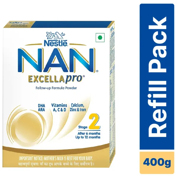 Nestle Nan Excell Pro 2 Infant Formula Milk 6 Month+ 400g