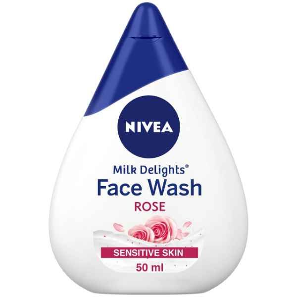Nivea Milk Delights Facewash Rose 50ml
