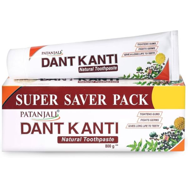 Patanjali Dant Kanti Toothpaste Super Save Pack 3*200g