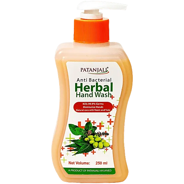 Patanjali Herbal Handwash Bottle 250ml