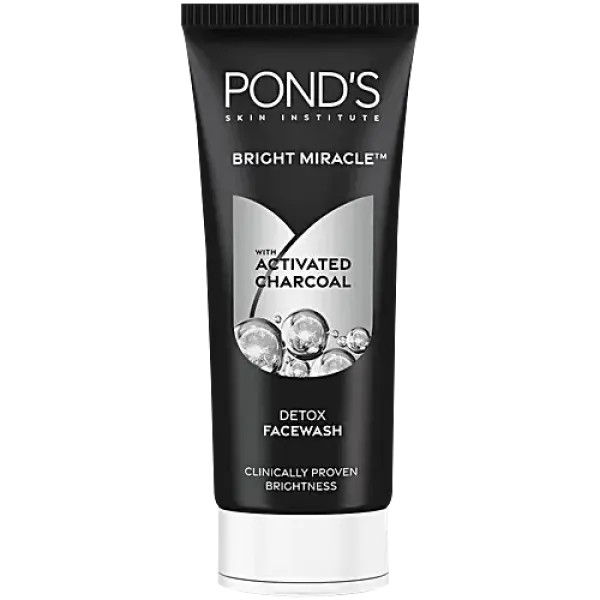 Ponds Bright Miracle with Activated Charcoal Detox Facewash