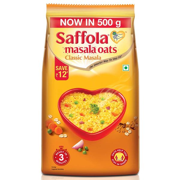 Saffola Masala Oats Classic Masala 500g