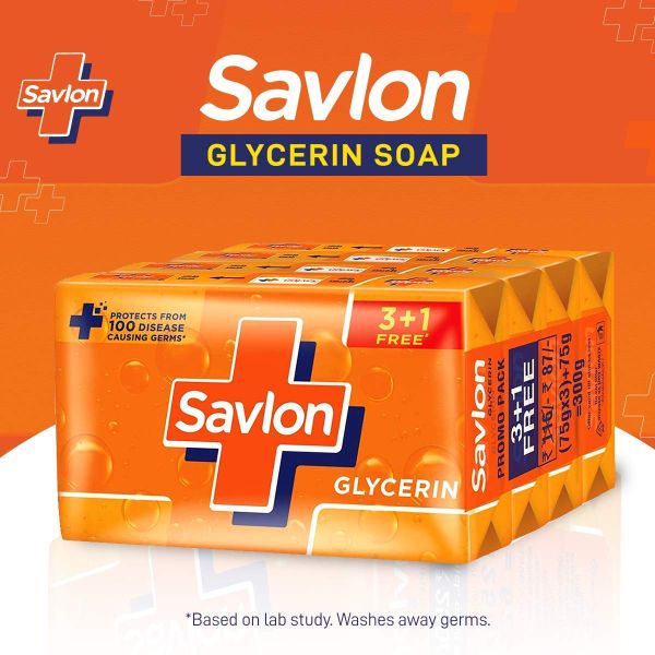 Savlon Glycerin Soap 4*75g