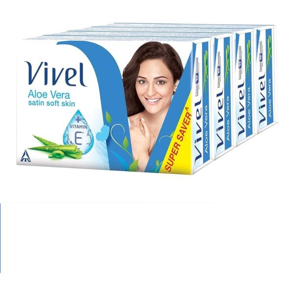 Vivel Aloe vera Soap 100g*4