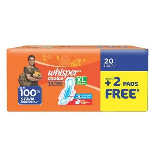 Whisper Choice Ultra XL 20pcs