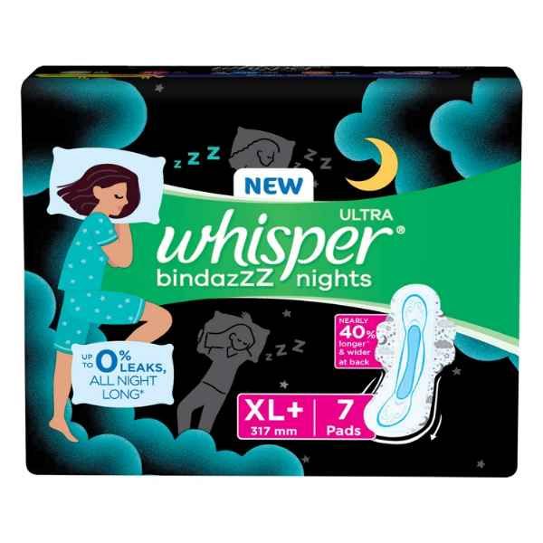 Whisper Ultra Bindazz Nights 7pads