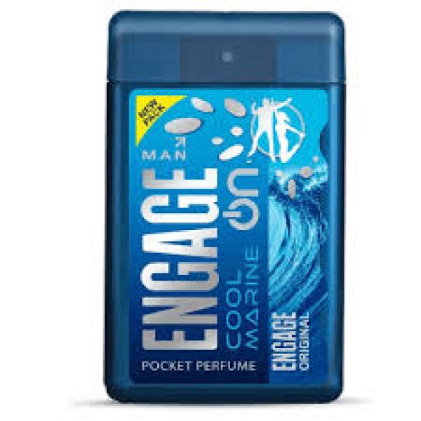 Engage Man Cool Marine Pocket Perfume 17ml