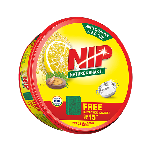 Fena Nip Dishwash Bar Tub With Free Scrub 250g