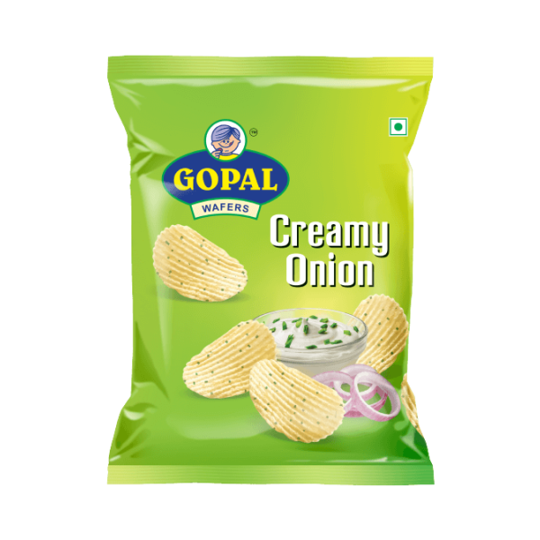 Gopal Wafers Chips Creamy Onion 120g