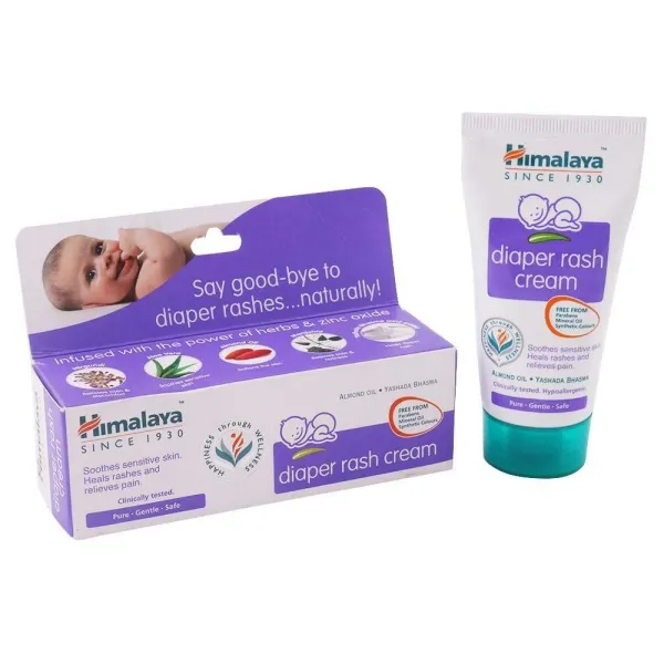 Himalaya Baby Diaper Rash Cream With Almond Oil 50g