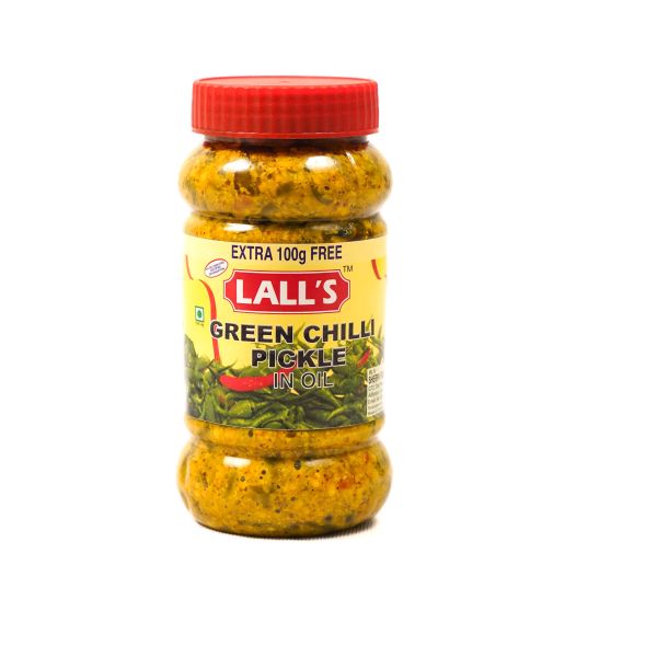 Lall's Green Chilli Pickle 300g