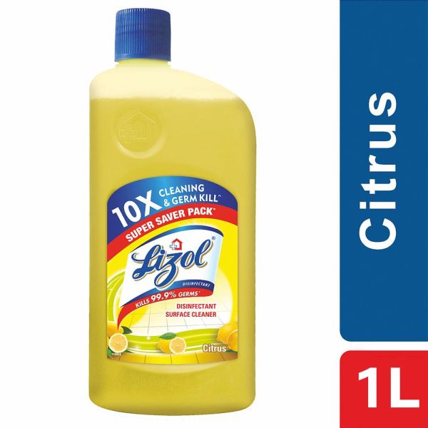 Lizol Surface Cleaner Citrus 1l