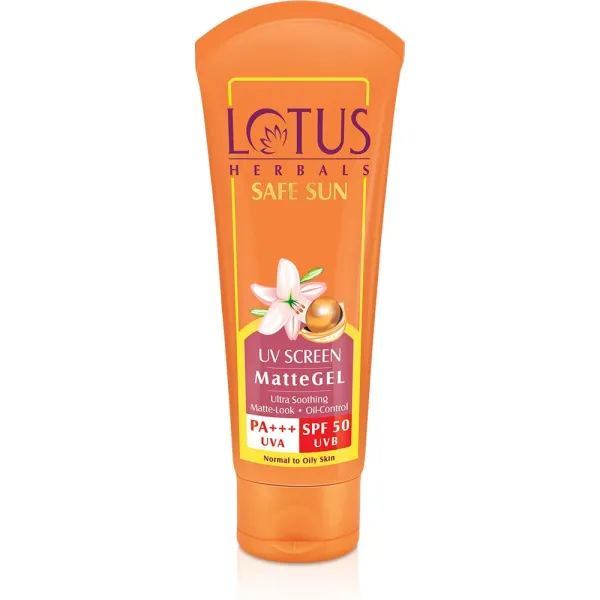 Lotus Safe Sun Uv Screen Matte Gel 50g