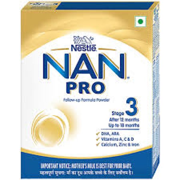 Nestle Nan Pro 3 Follow up Forumla Milk 12M+ 400g