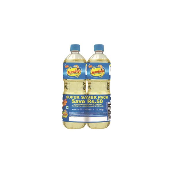 Sundrop Refined Sunflower Oil 2*1L